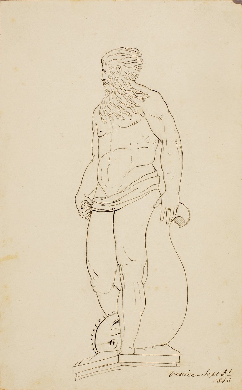 Statue de Neptune, Venise - Miner Kilbourne Kellogg