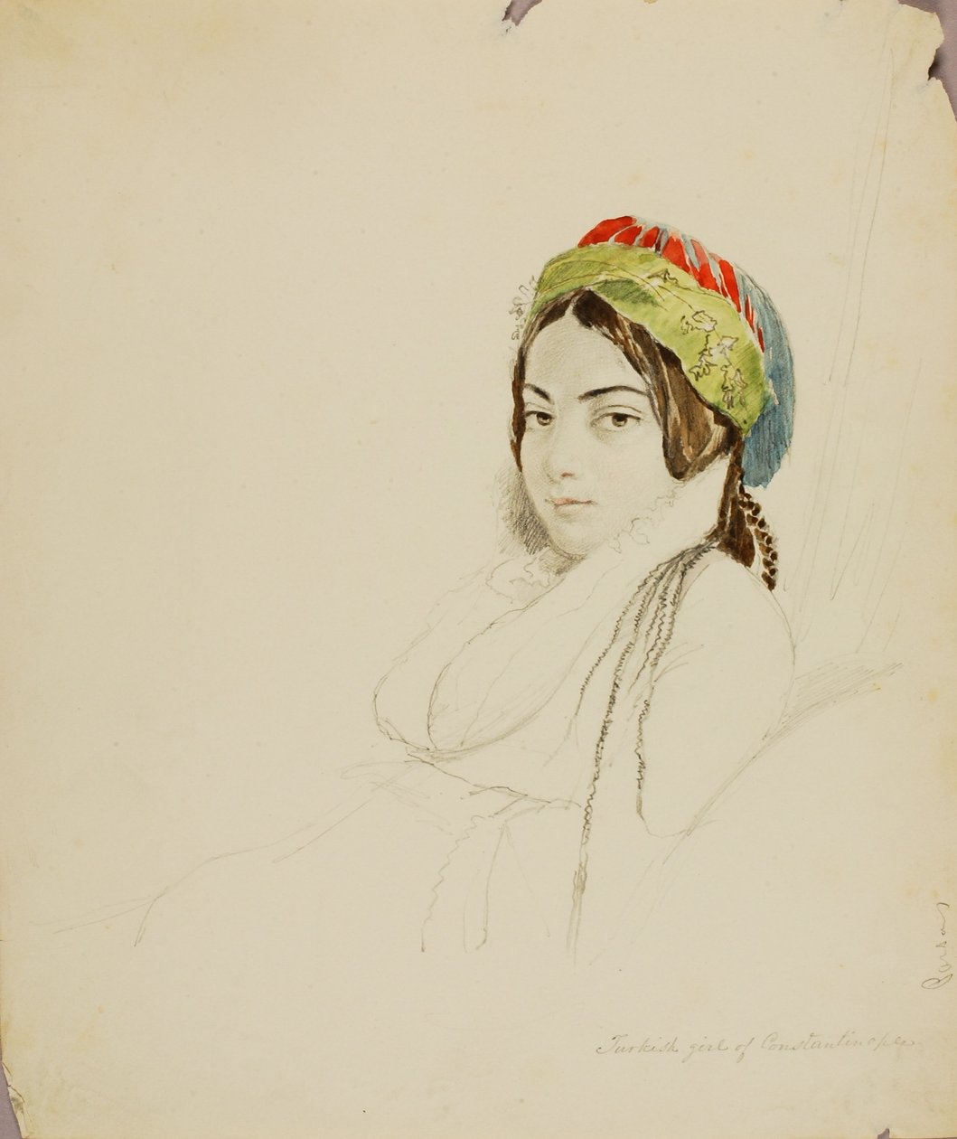 Fille turque de Constantinople - Miner Kilbourne Kellogg