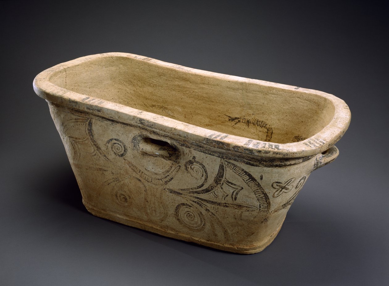 Larnax (baignoire et cercueil) ou "coffre à cendres" - Minoan