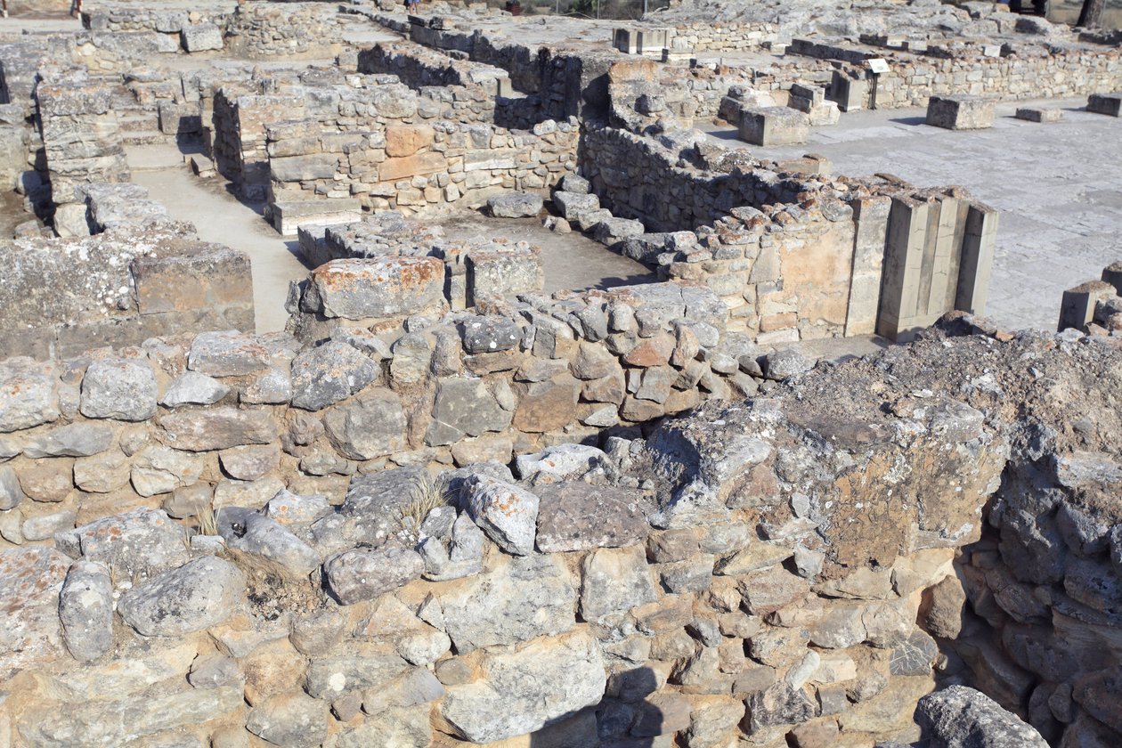 Site archéologique minoen de Phaistos, complexe nord-est - Minoan