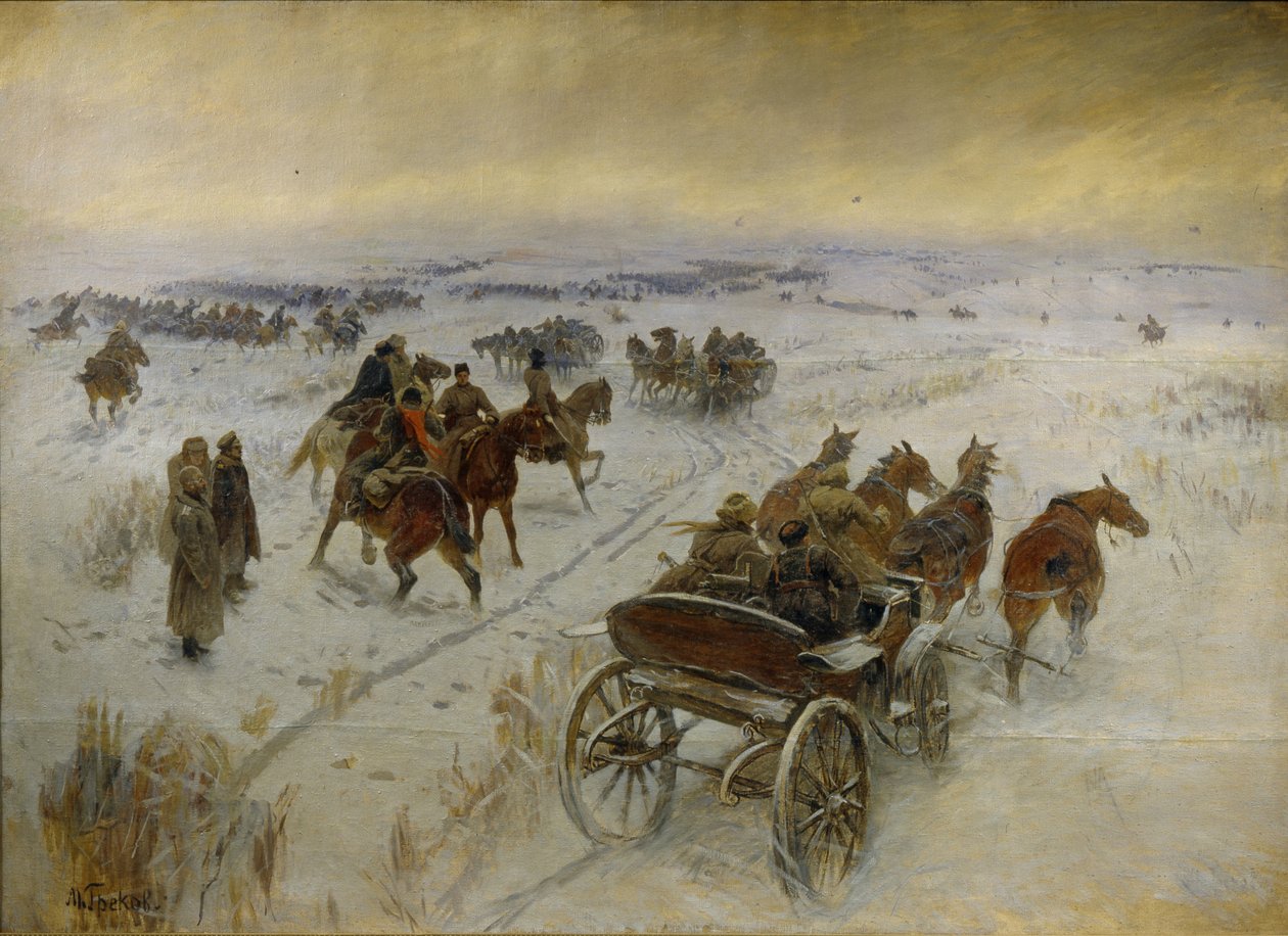 La bataille de Yegorlykskaya, 1928-1929 - Mitrofan Borisovich Grekov