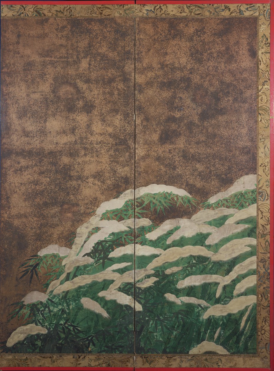 Bambou dans la neige, c.1600 - Mitsuyoshi Tosa