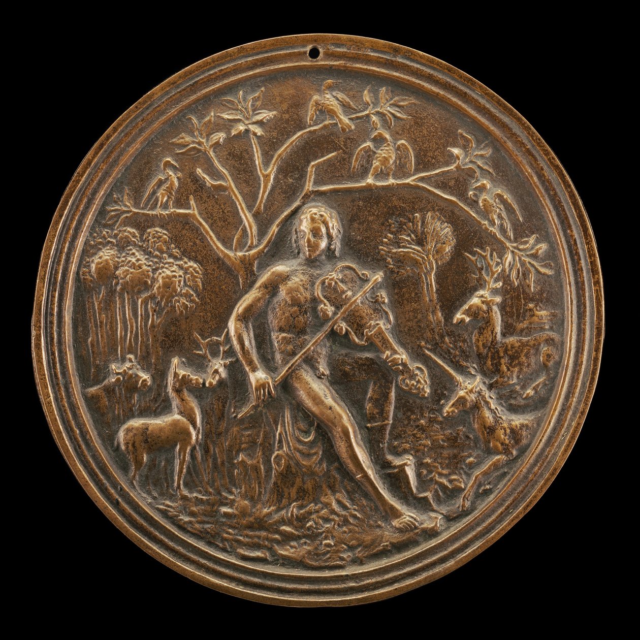Orphée charmant les bêtes des champs - Moderno