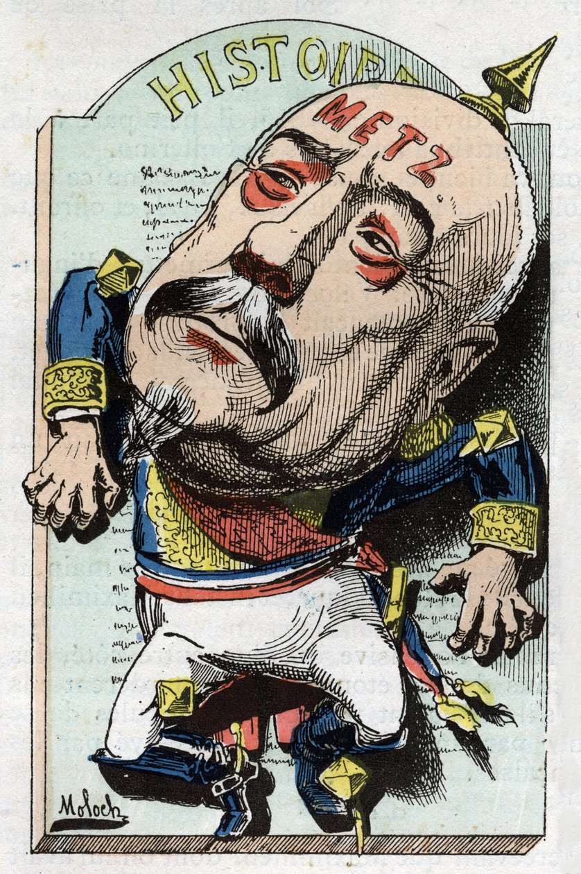 Portrait en pied de François Achille Bazaine (François-Achille) - Moloch