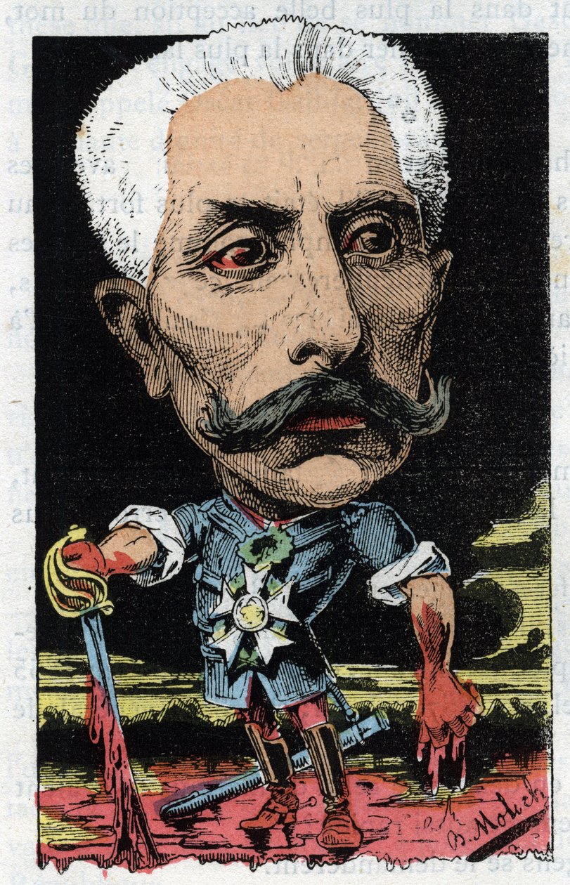Portrait de Gaston Alexandre Auguste De Galliffet, général français - Moloch