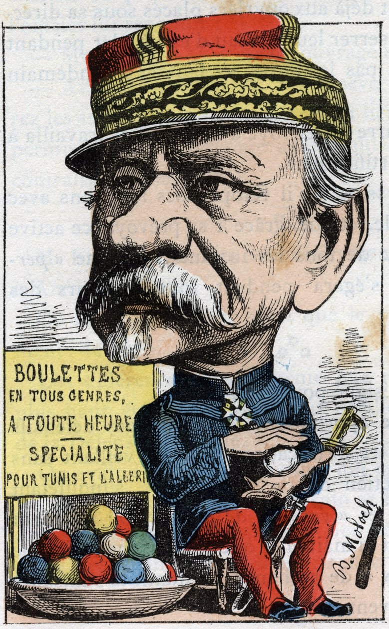 Portrait de Jean Joseph Frédéric Albert Farre (1816-1887), soldat français, nommé général en 1870 et ministre de la guerre - Moloch