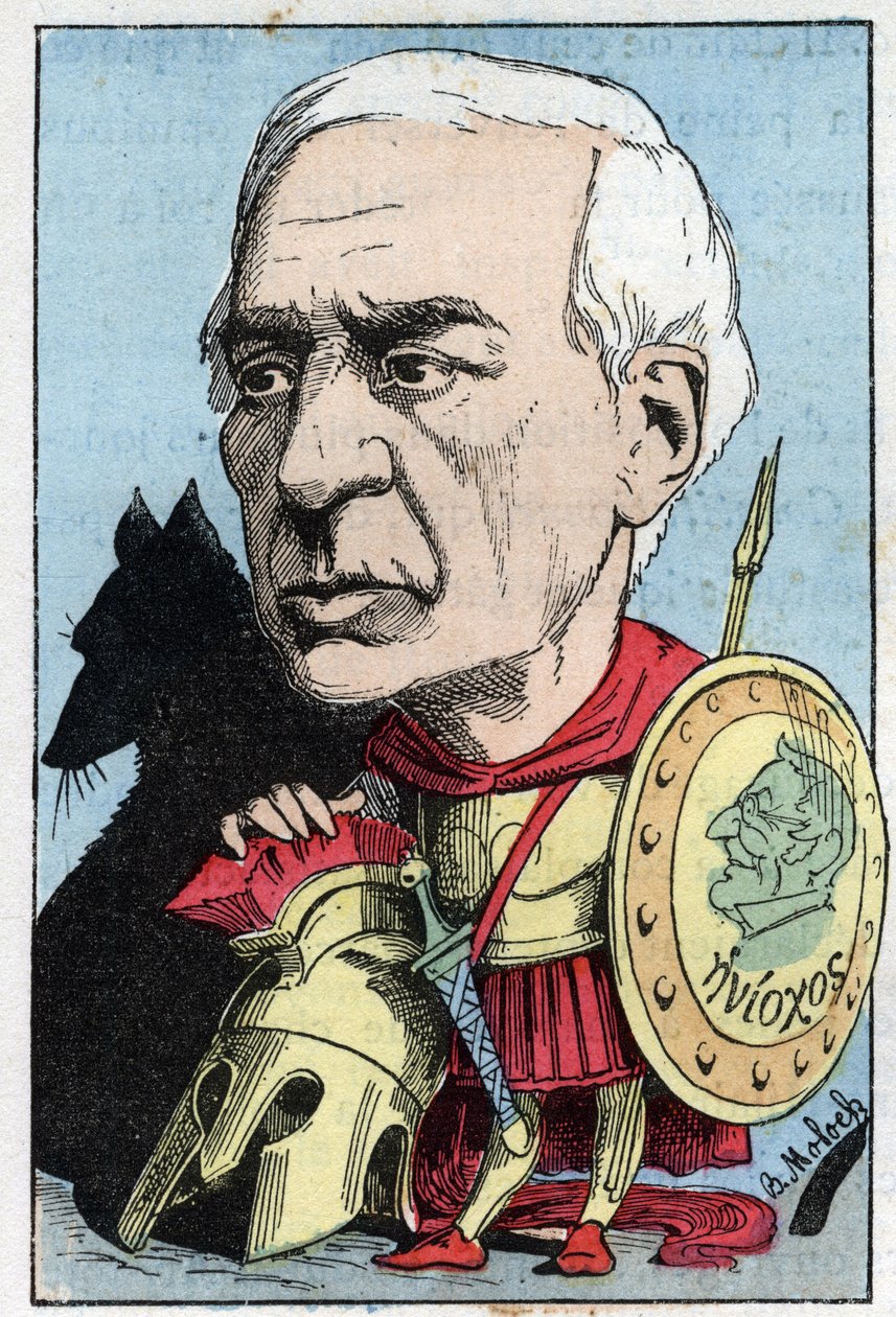 Portrait de Jules Barthélemy Saint-Hilaire (1805 - 1895), érudit et homme politique français - Moloch