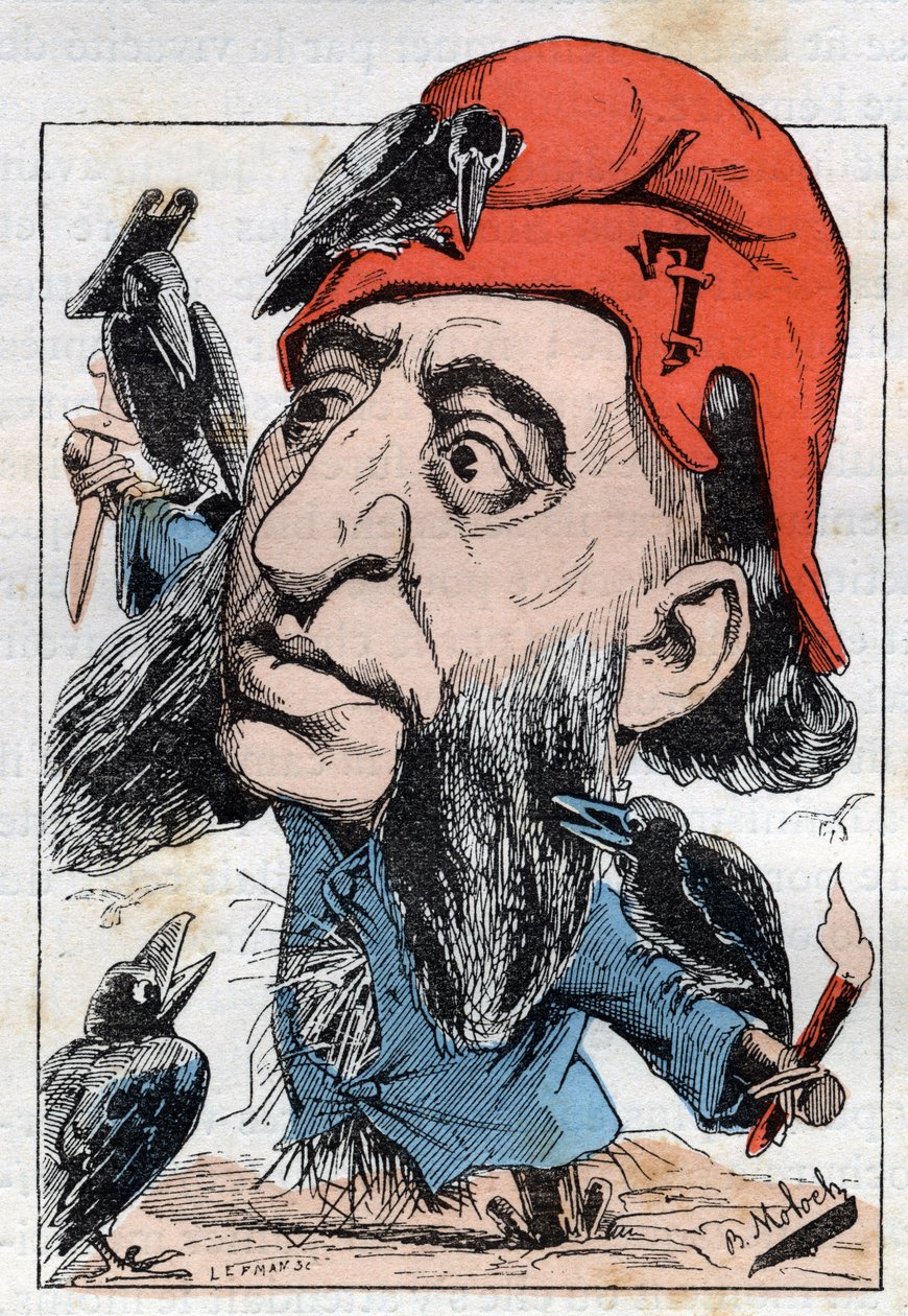 Portrait de Jules Ferry (1832-1893), homme politique français - Moloch