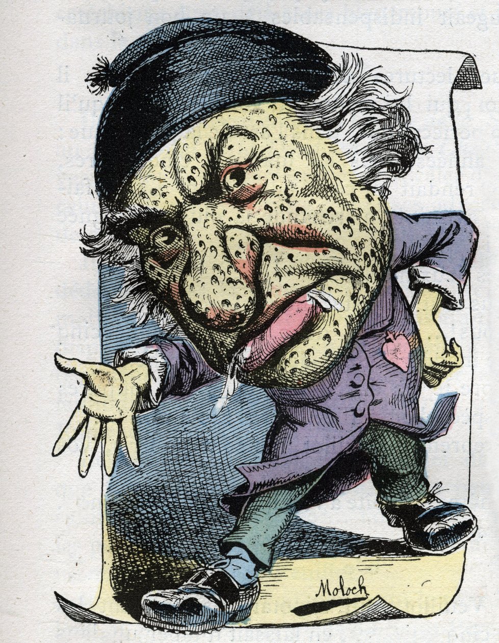 Portrait de Louis Veuillot (1813-1883), journaliste et écrivain français - Moloch