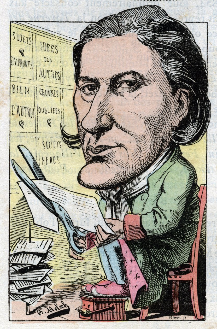 Portrait de Victorien Sardou (1831-1908), dramaturge français - Moloch