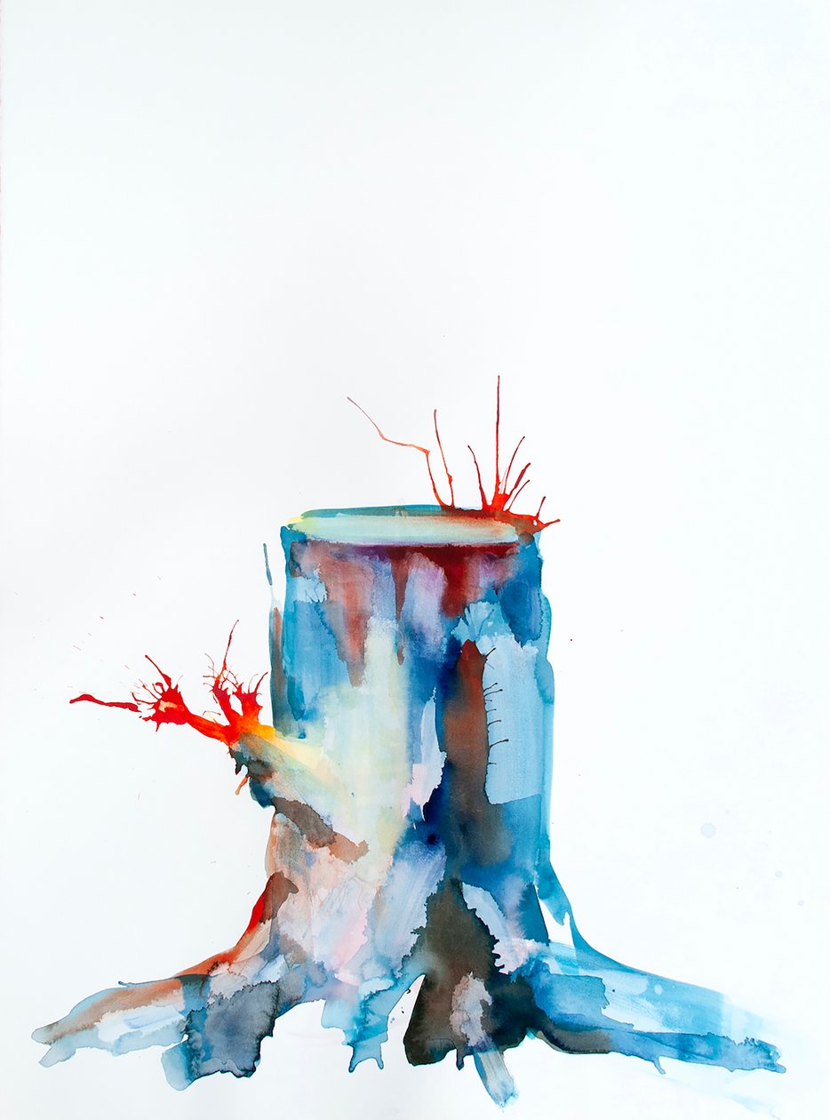 Pousses Rouges, 2020 - Monica Perez Vega