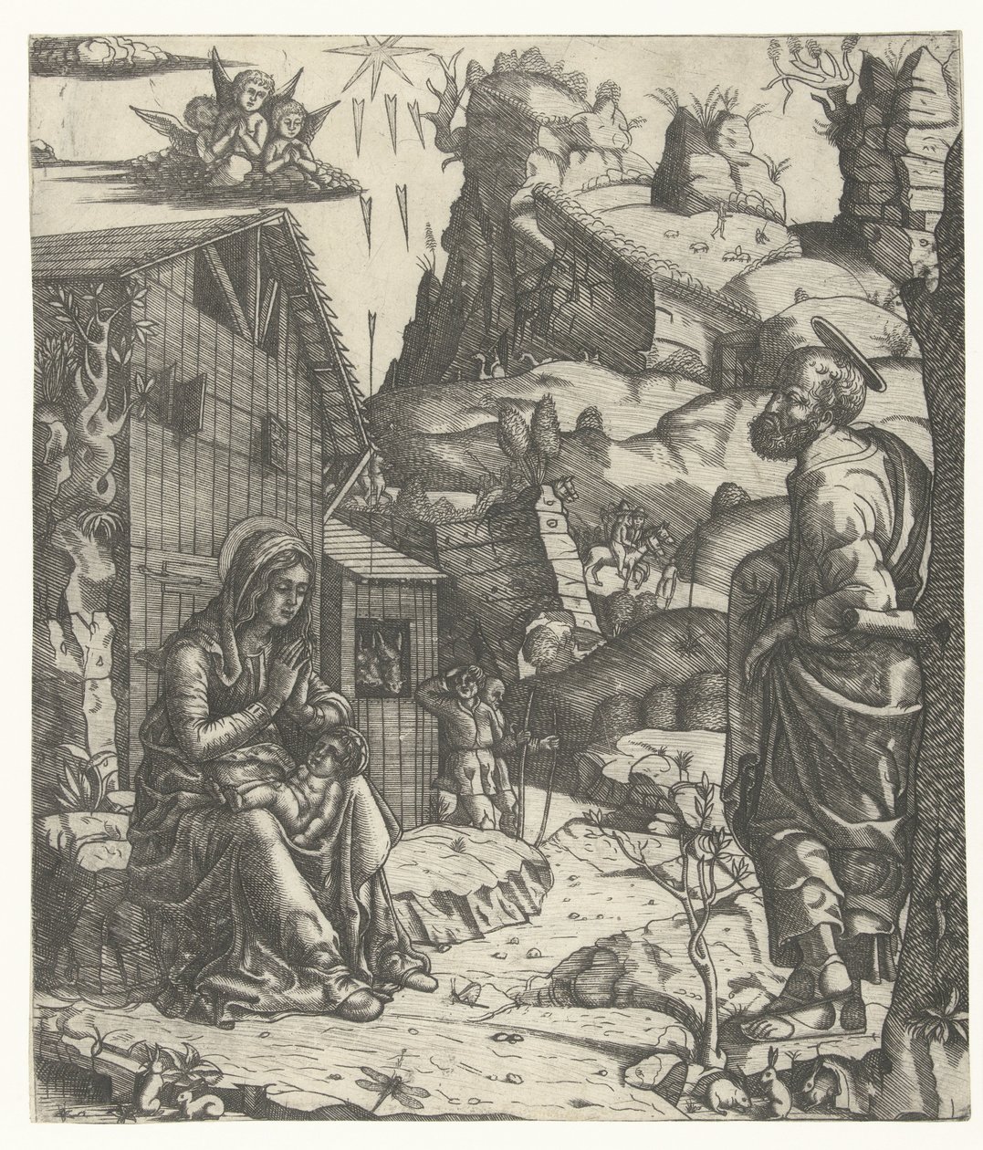 Naissance du Christ - Monogrammist IICA
