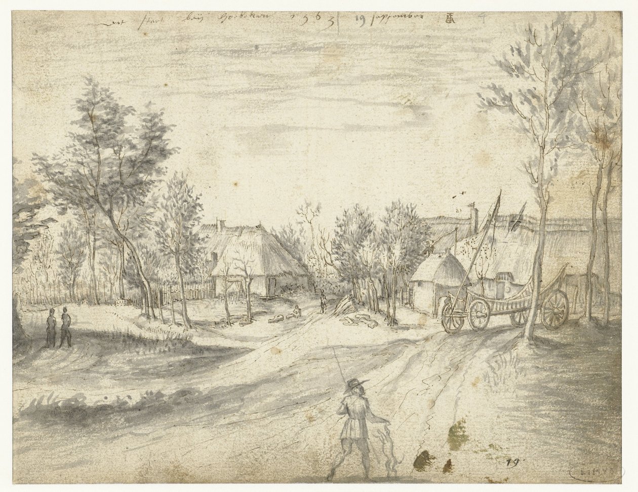 Paysage rural près d
