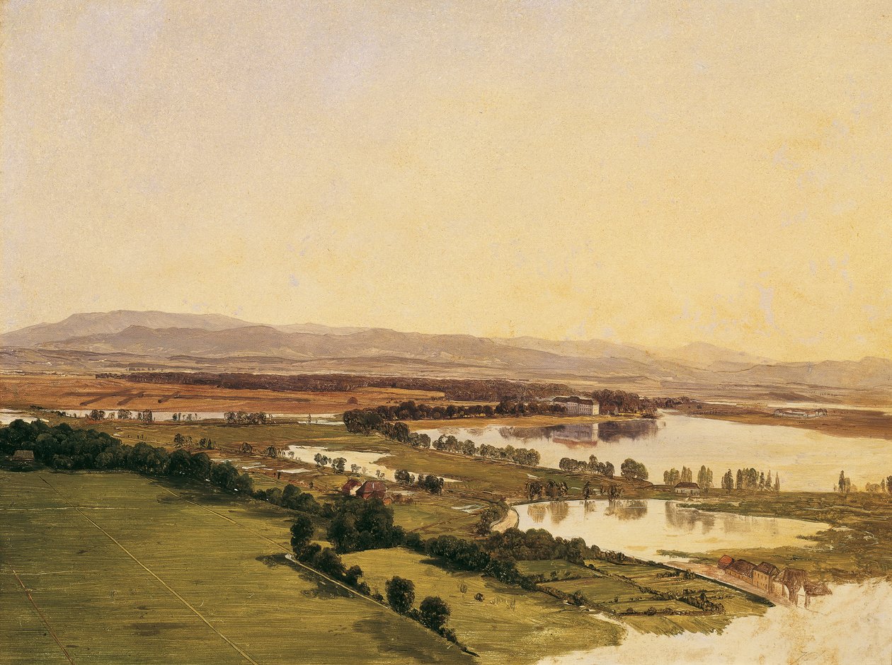Paysage avec château d