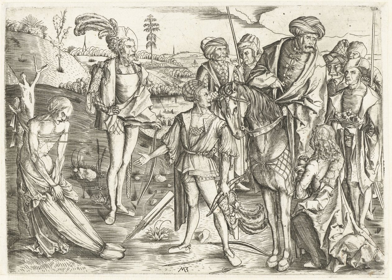 La querelle des trois fils du roi - Monogrammist MZ