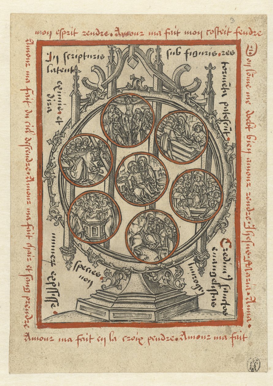Les sept douleurs de Marie - Monogrammist S