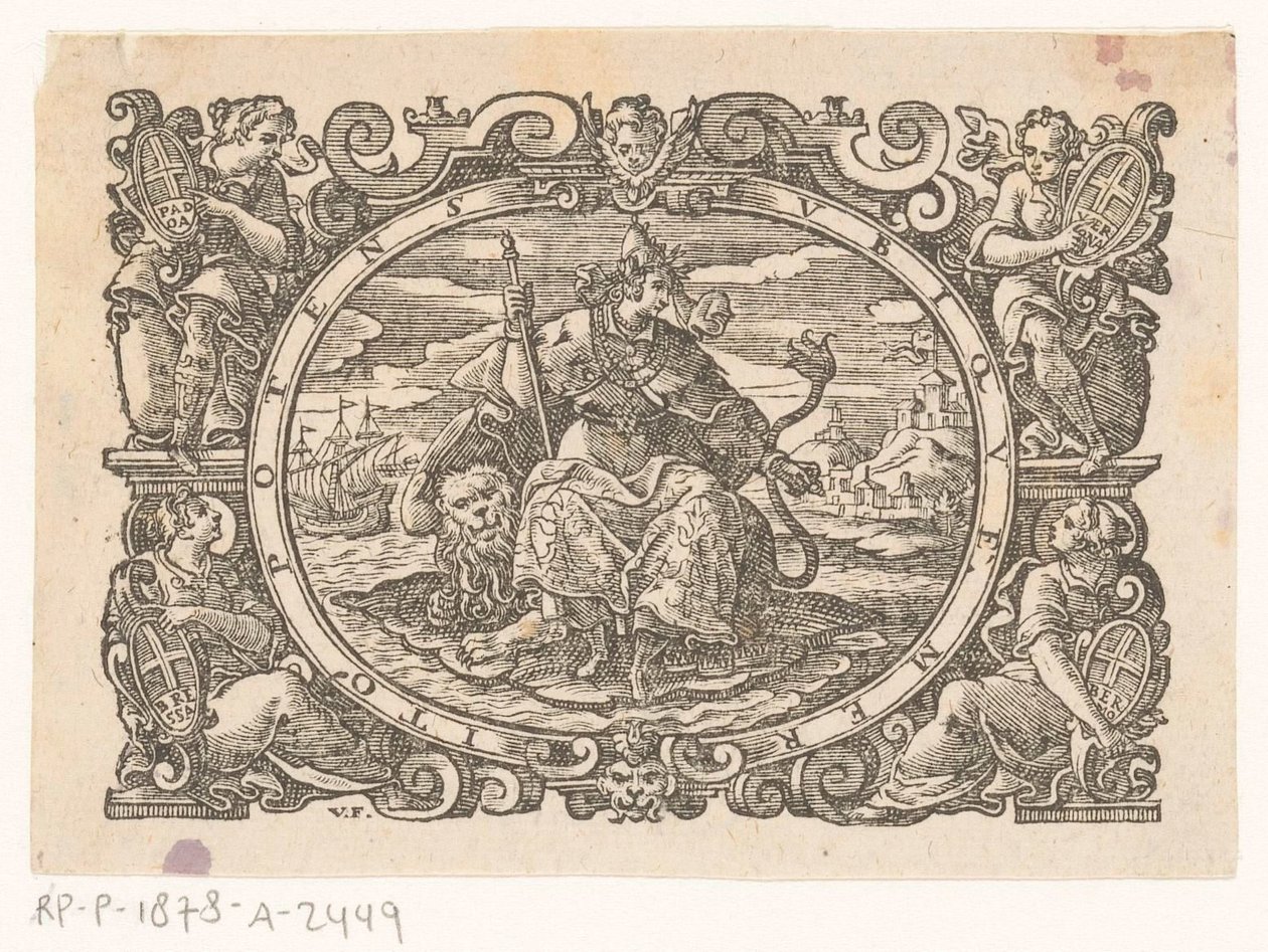 Allégorie de Venise - Monogrammist VF (graveur)