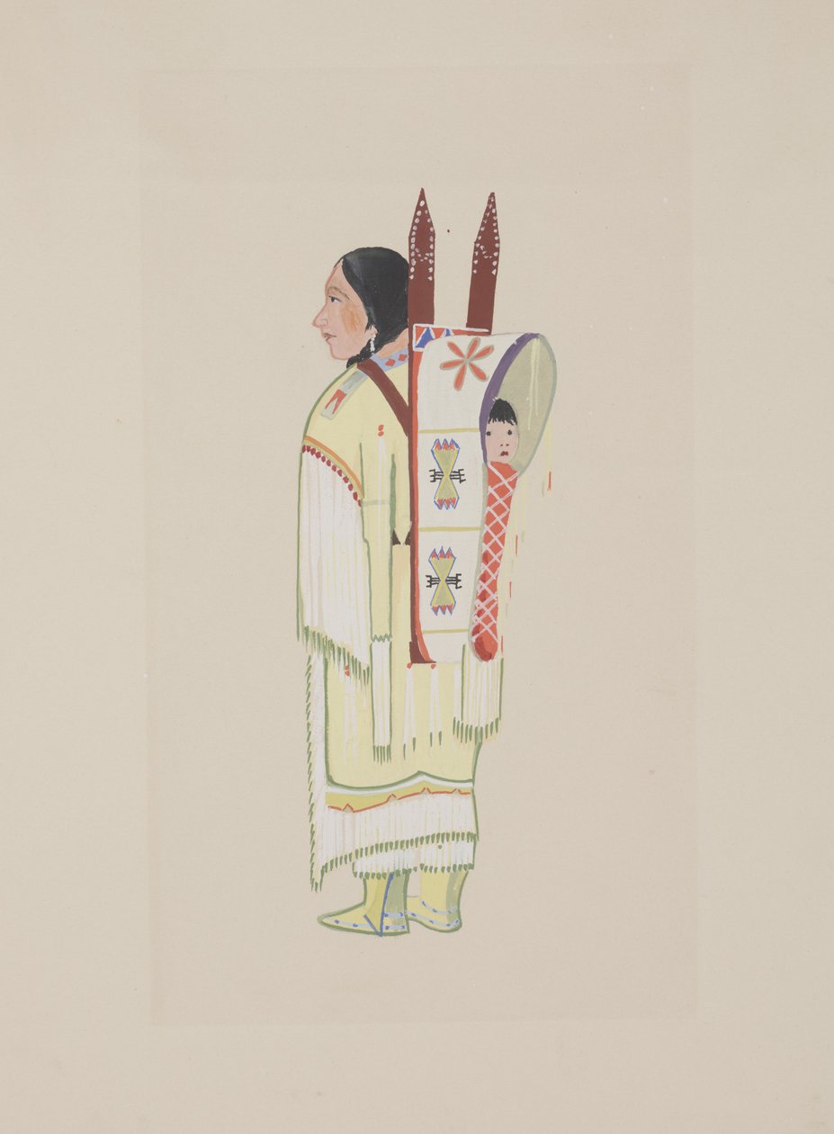 Femme kiowa - Monroe Tsatoke