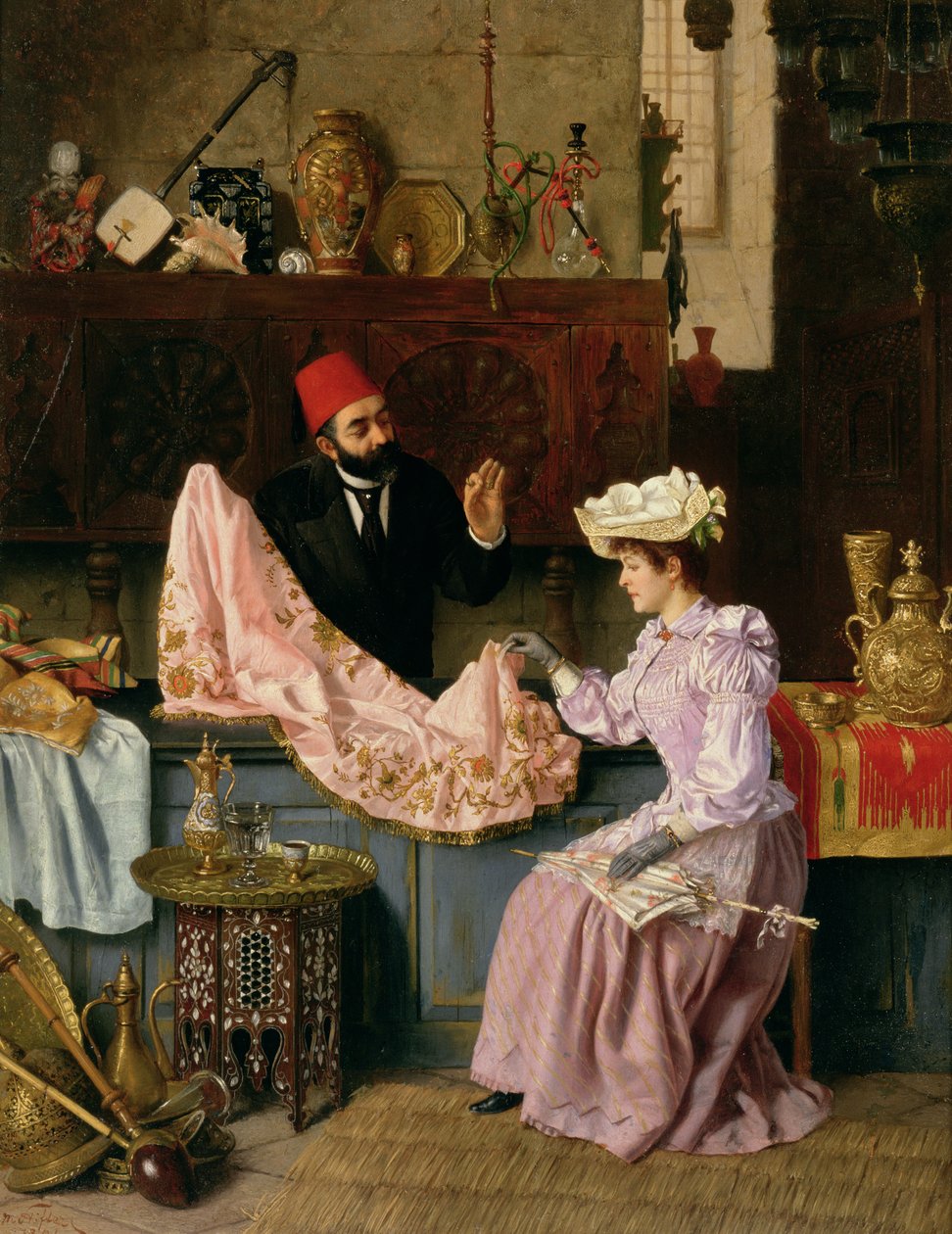Dans le Souk, 1891 - Moritz Stifter