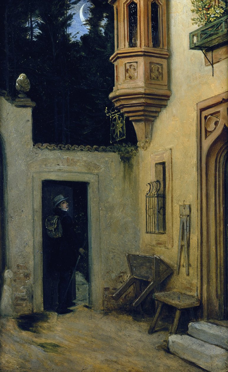 Abschied im Morgengrauen - Moritz Ludwig von Schwind