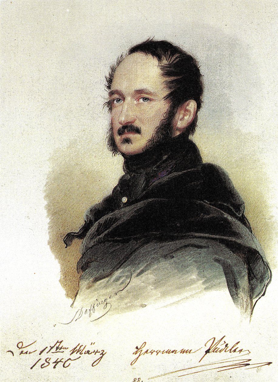 Daffinger, Moritz - Hermann Pückler-Muskau - Moritz Michael Daffinger