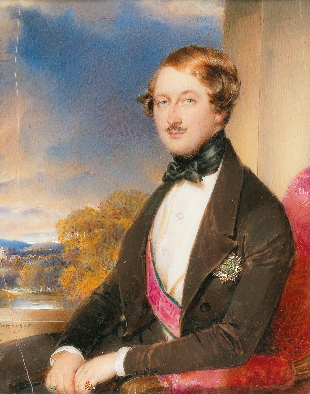 Portrait du comte Anton Karl Palffy von Erdöd, 1793-1879 - Moritz Michael Daffinger