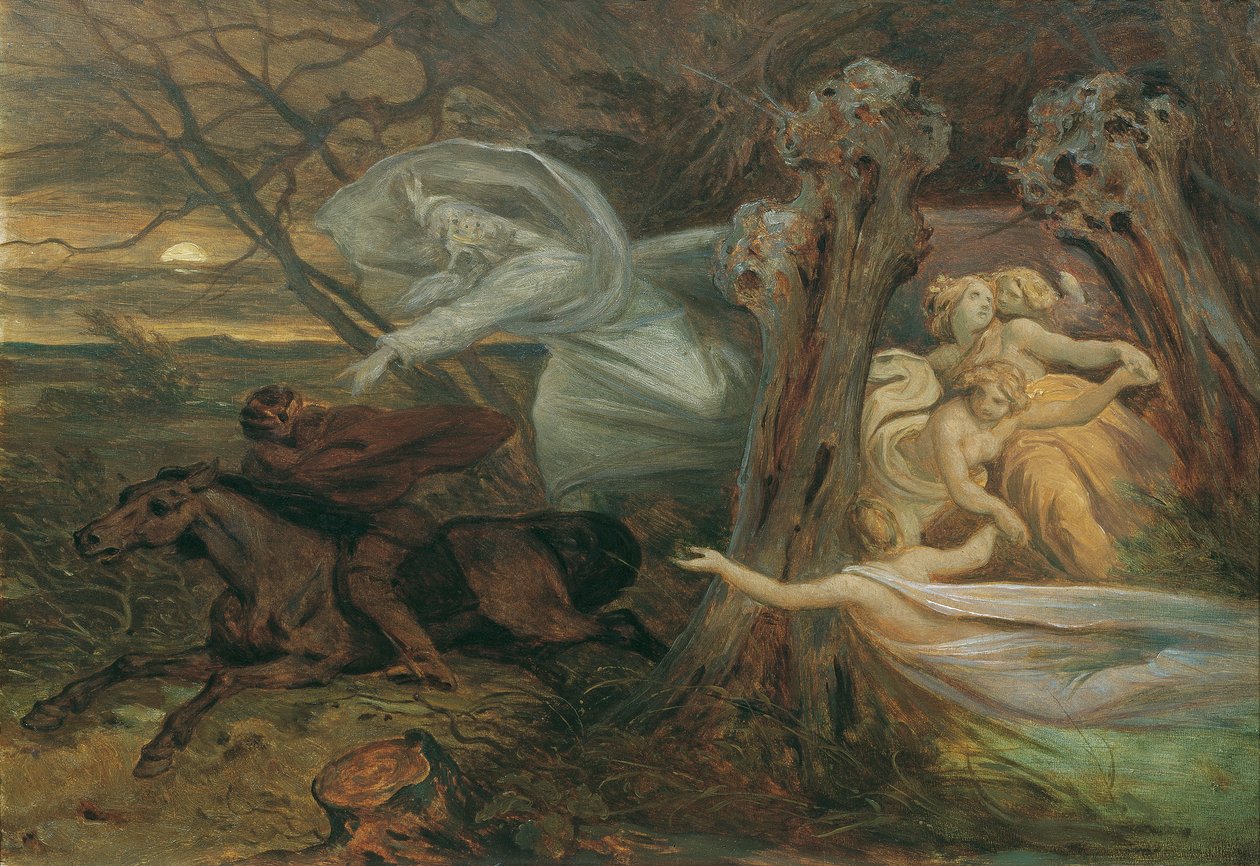Le Roi des Aulnes - Moritz Ludwig von Schwind
