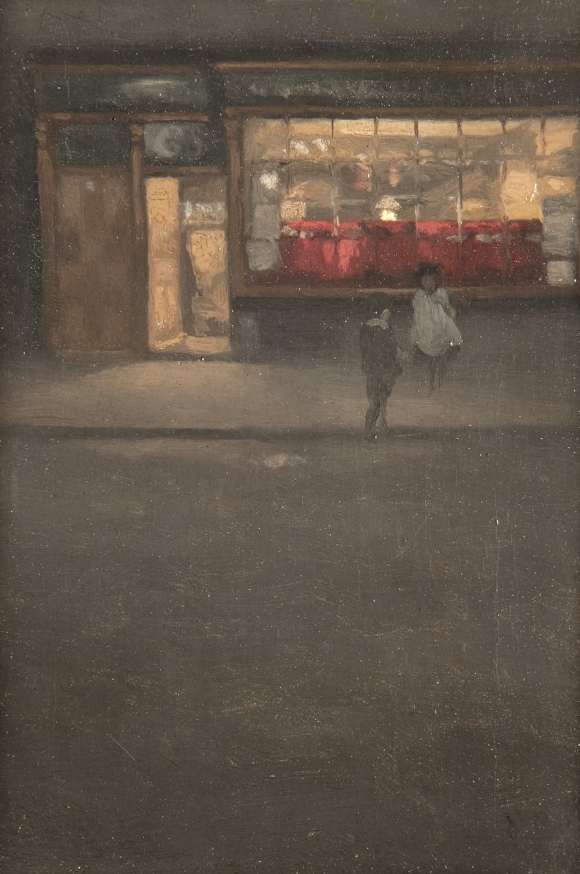 Une petite boutique à Chelsea, c.1884-87 - Mortimer Ludington Menpes
