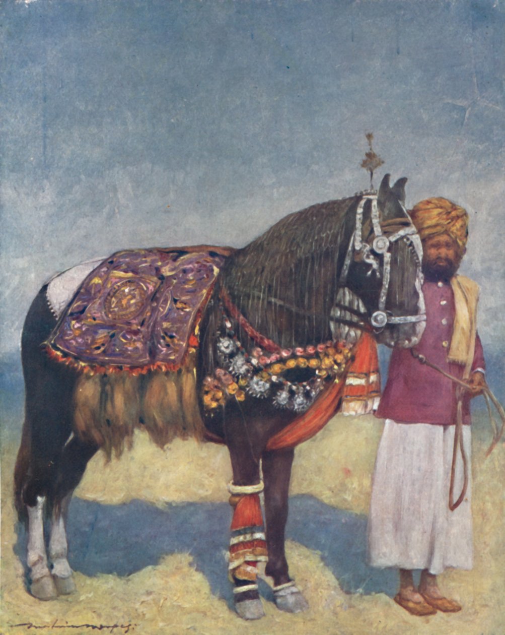 Un cheval de Jodhpur, 1903 - Mortimer L Menpes