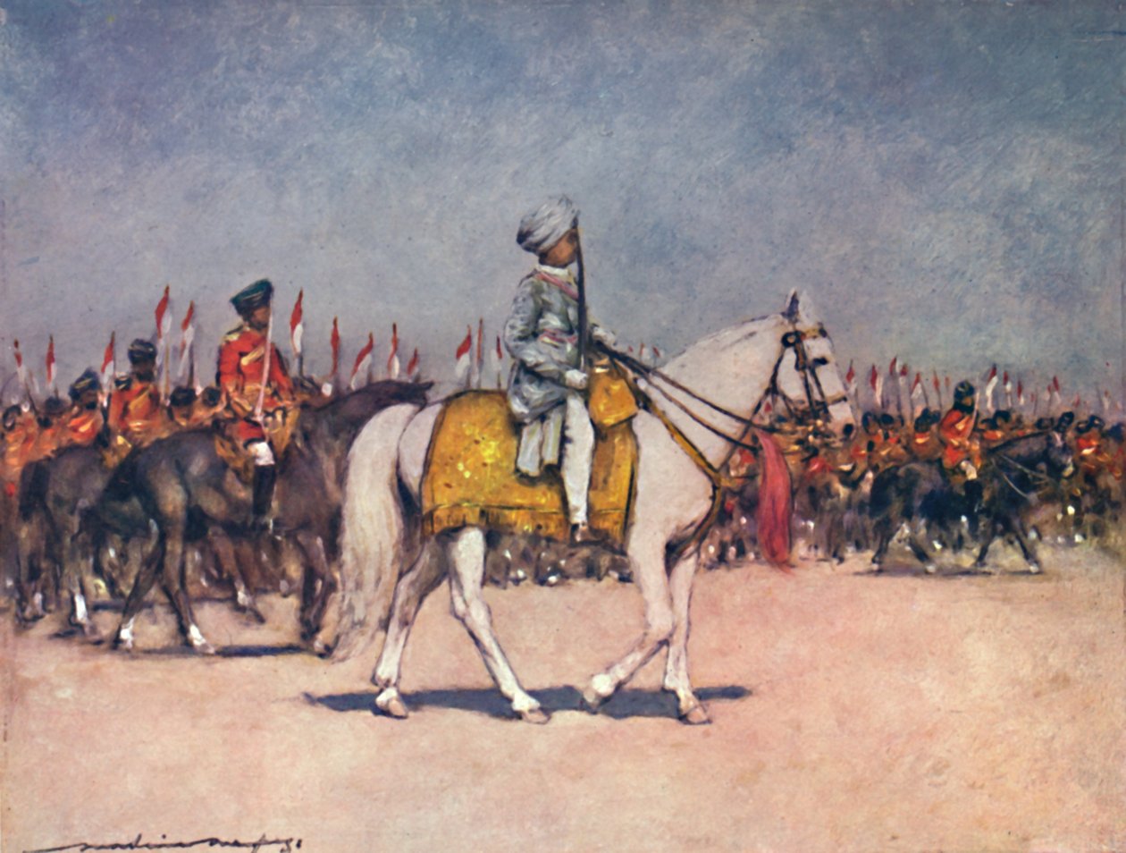 Son Altesse le Maharaja de Patiala - Mortimer L Menpes