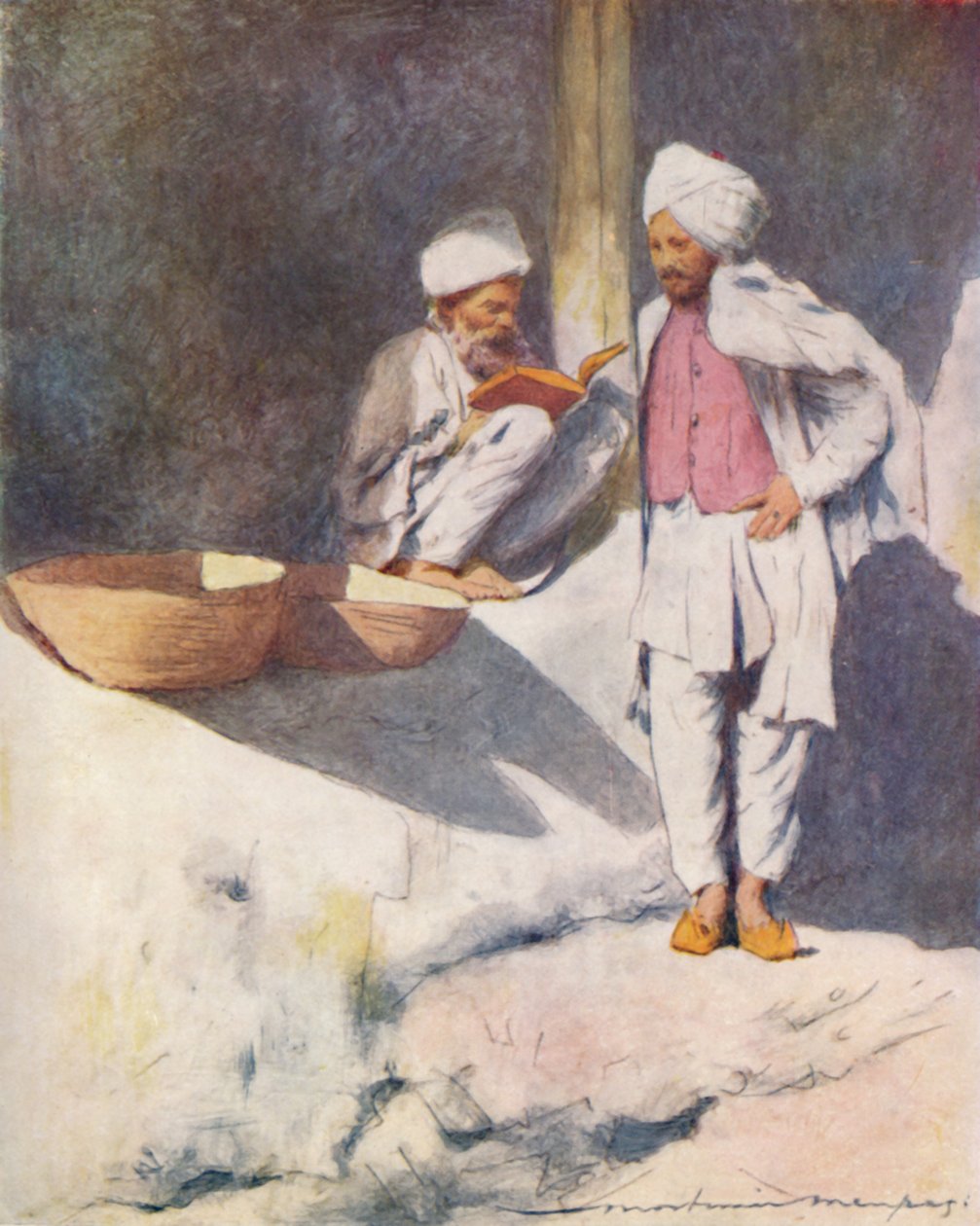 Un homme savant de Peshawur, 1905 - Mortimer Ludington Menpes