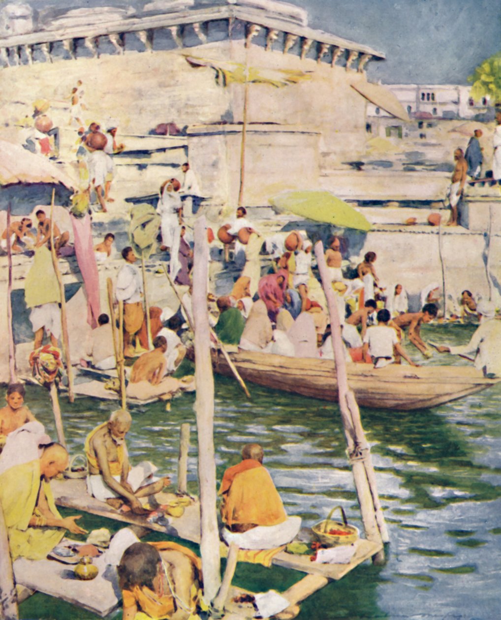 Bénarès, 1905 - Mortimer Ludington Menpes