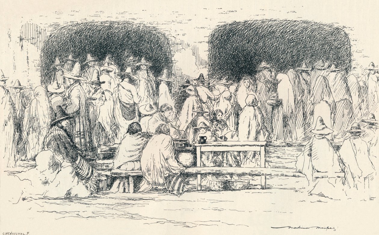Midi à Puebla, vers 1895, 1896 - Mortimer Ludington Menpes