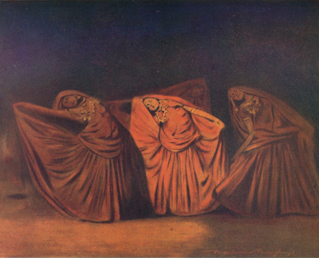 Danseuses Nautch à Delhi - Mortimer Ludington Menpes