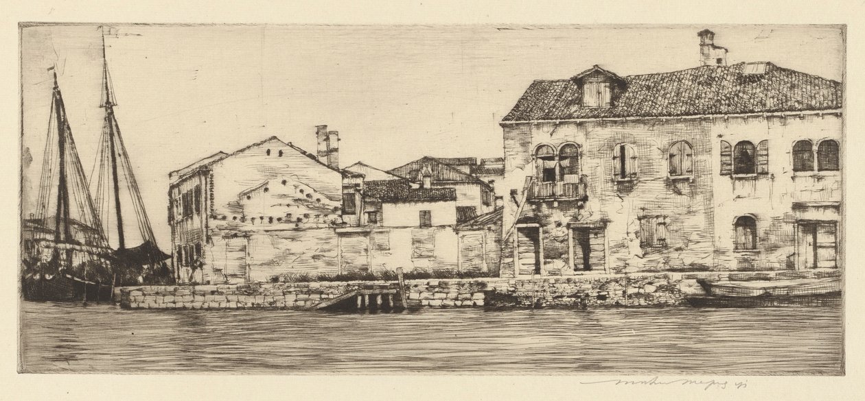 Giudecca, Venise - Mortimer Menpes