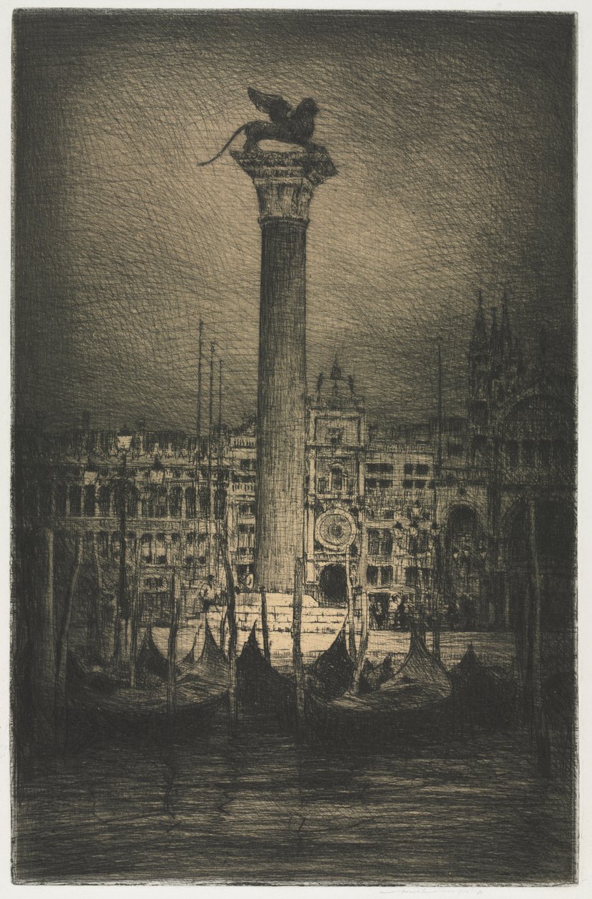Piazza San Marco - Mortimer Menpes