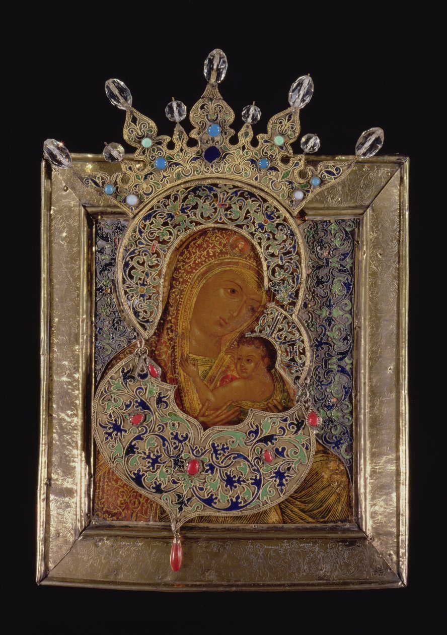 Icône de la Vierge Toute Glorieuse - Moscow School