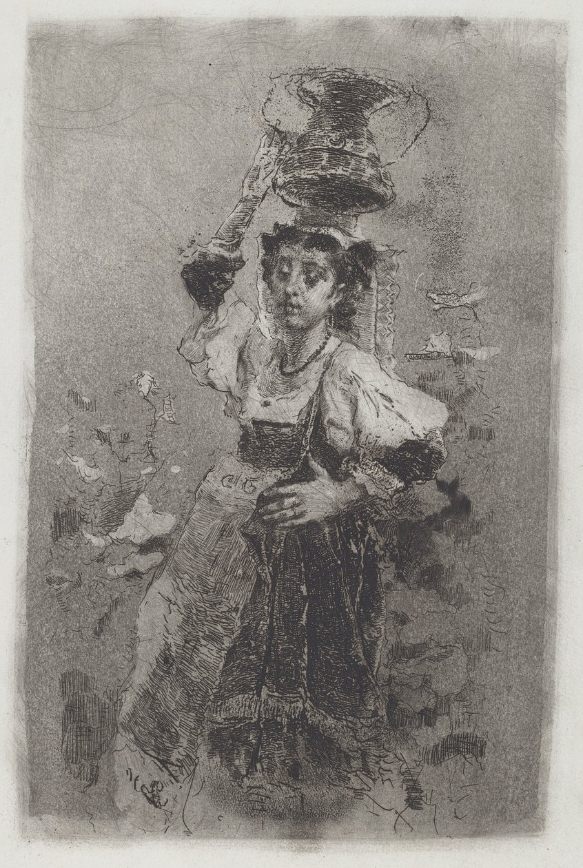 Paysanne de la Campagne [Ciociara] - Mose Bianchi