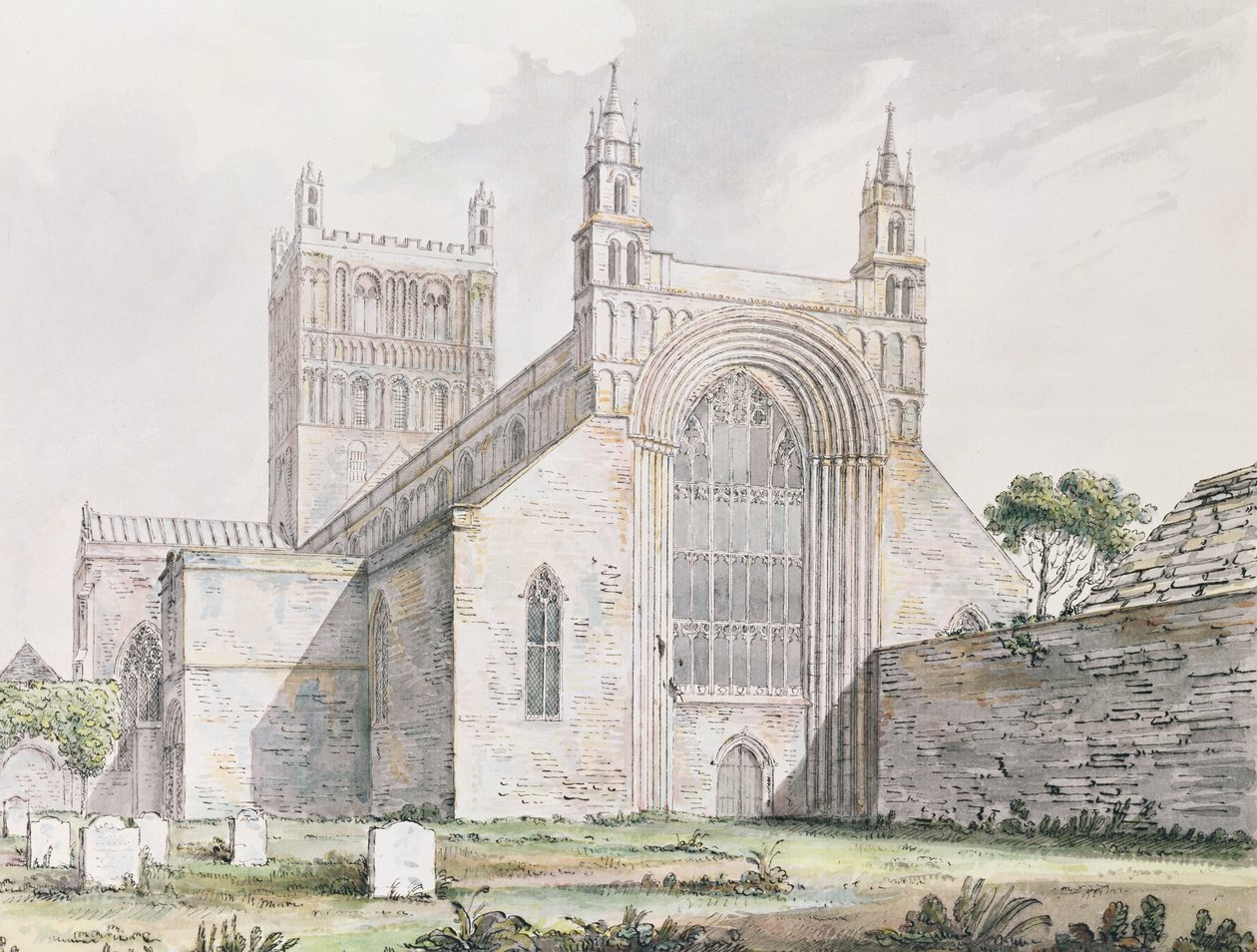 Église de Tewkesbury, Gloucestershire - Moses Griffith