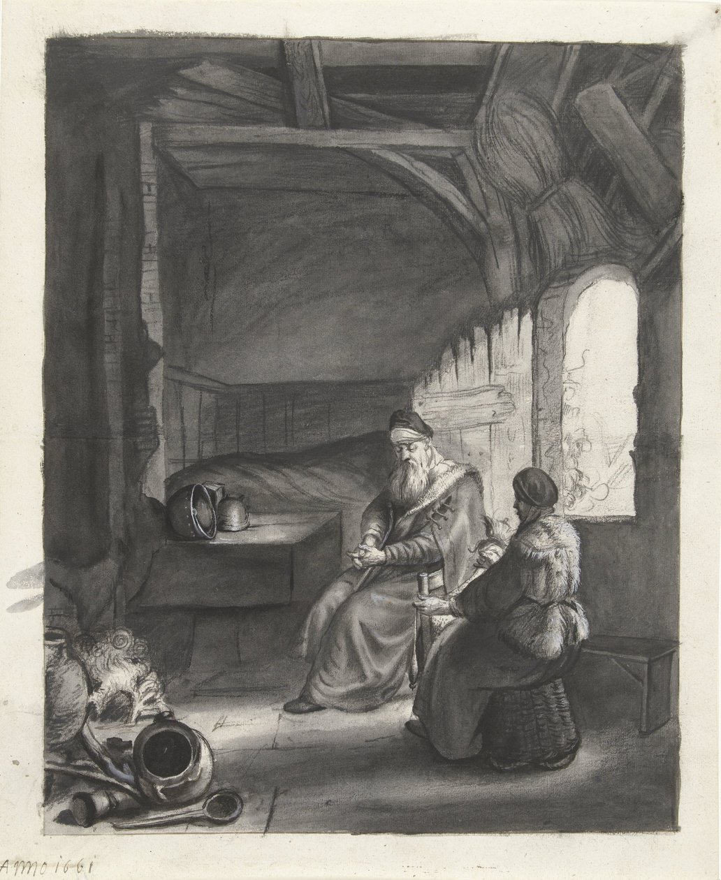 Tobie et Anne - Moses Ter Borch