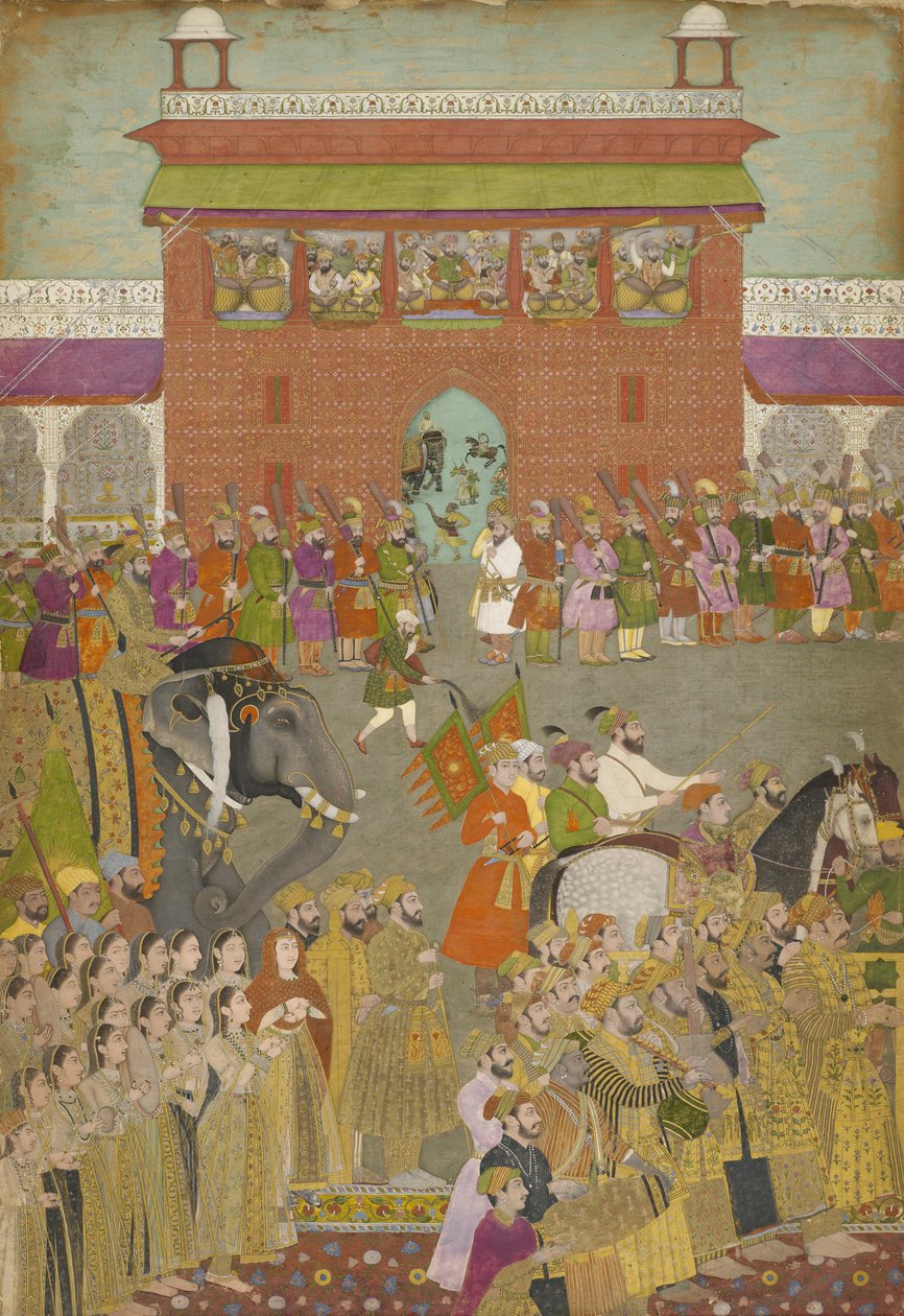 Scène de Procession avec Musiciens, d