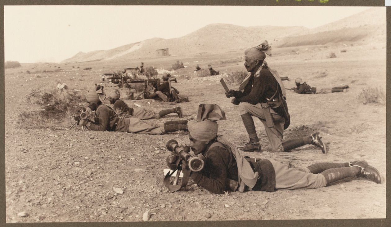 Troupe de mitrailleuses, Hodson