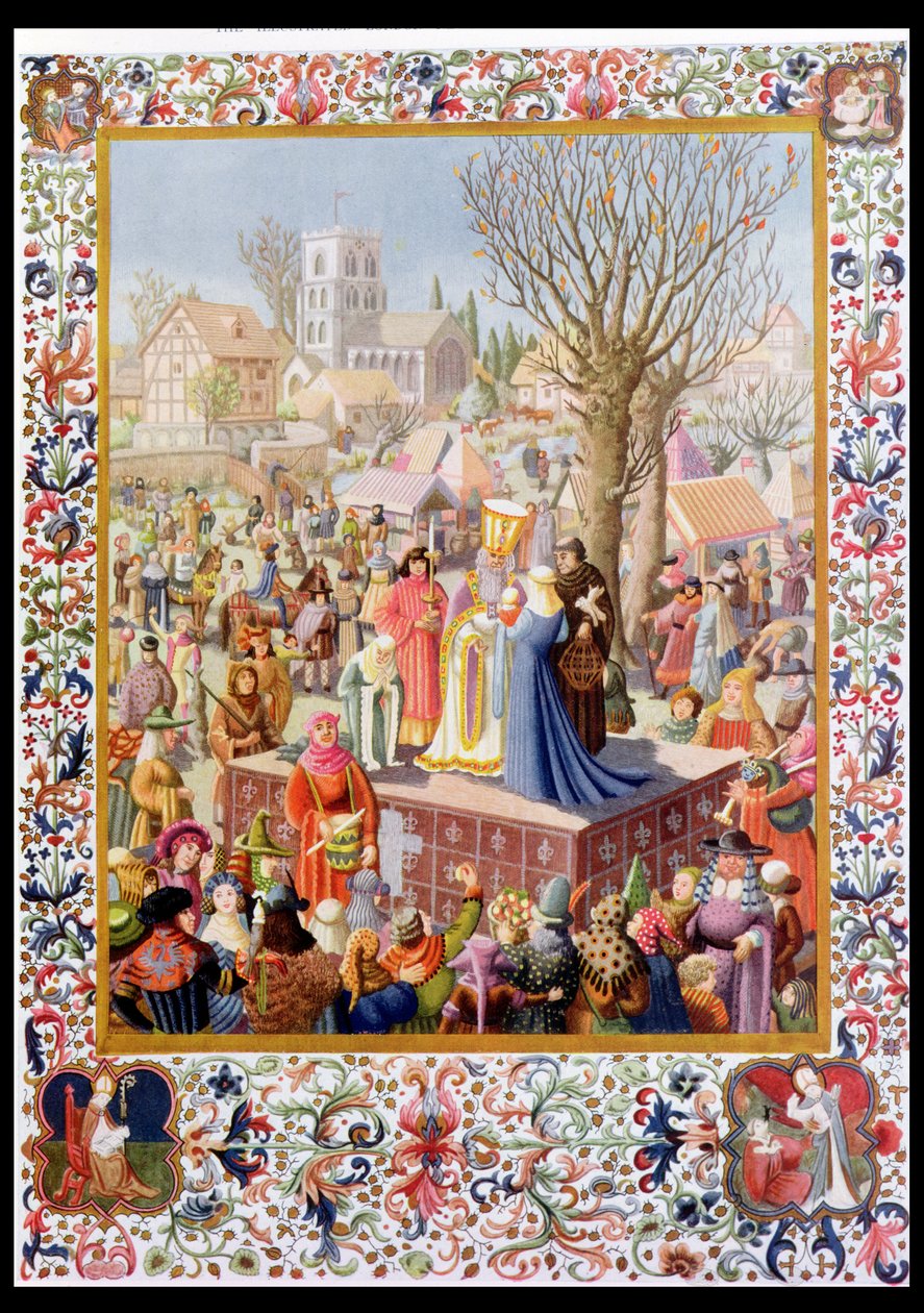 Les débuts de la pièce de Noël Couverture de l
