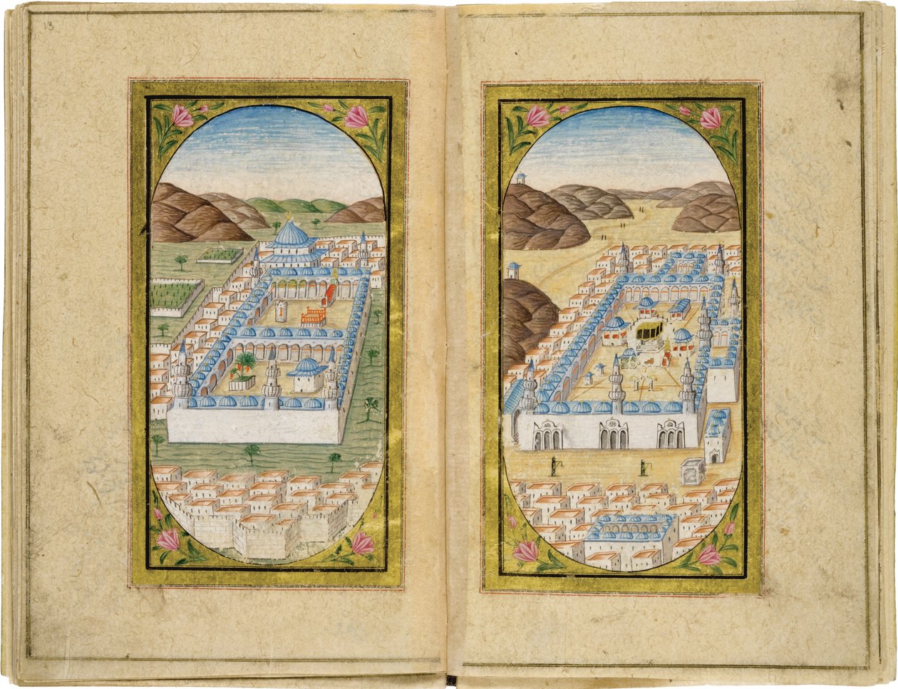 Al-Masjid al-Nabawi et Masjid al-Haram, 1783 - Mustafa Halimi