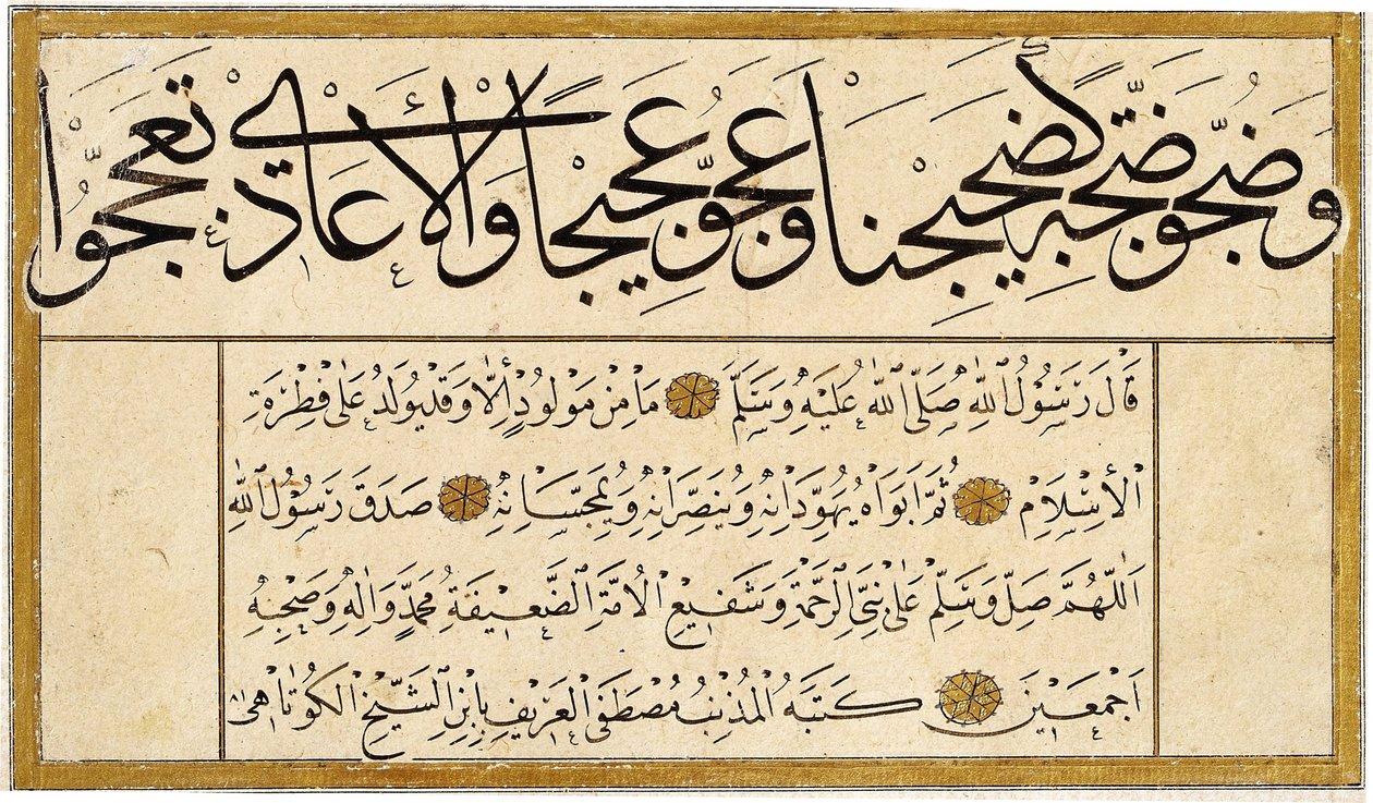 Murakka (album calligraphique) - Mustafa Kütahis