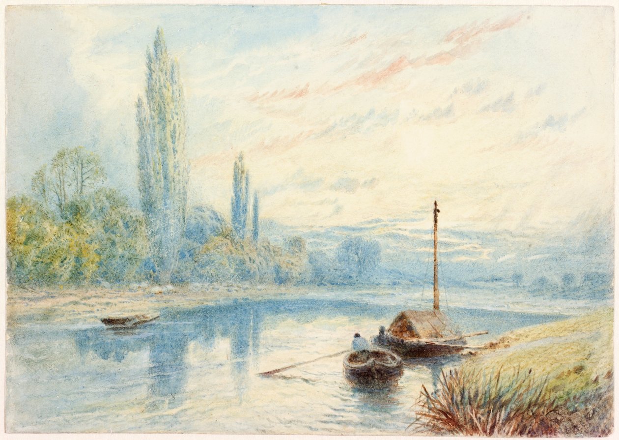 Scène de rivière - Myles Birket Foster
