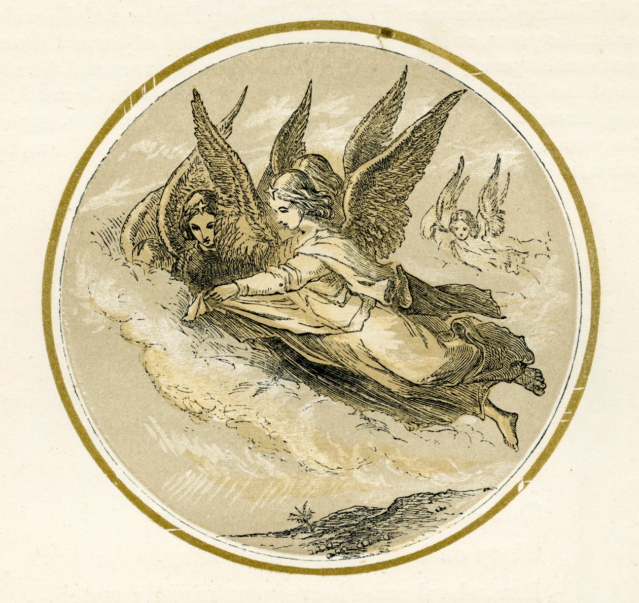 Anges de Noël - Myles Birket Foster