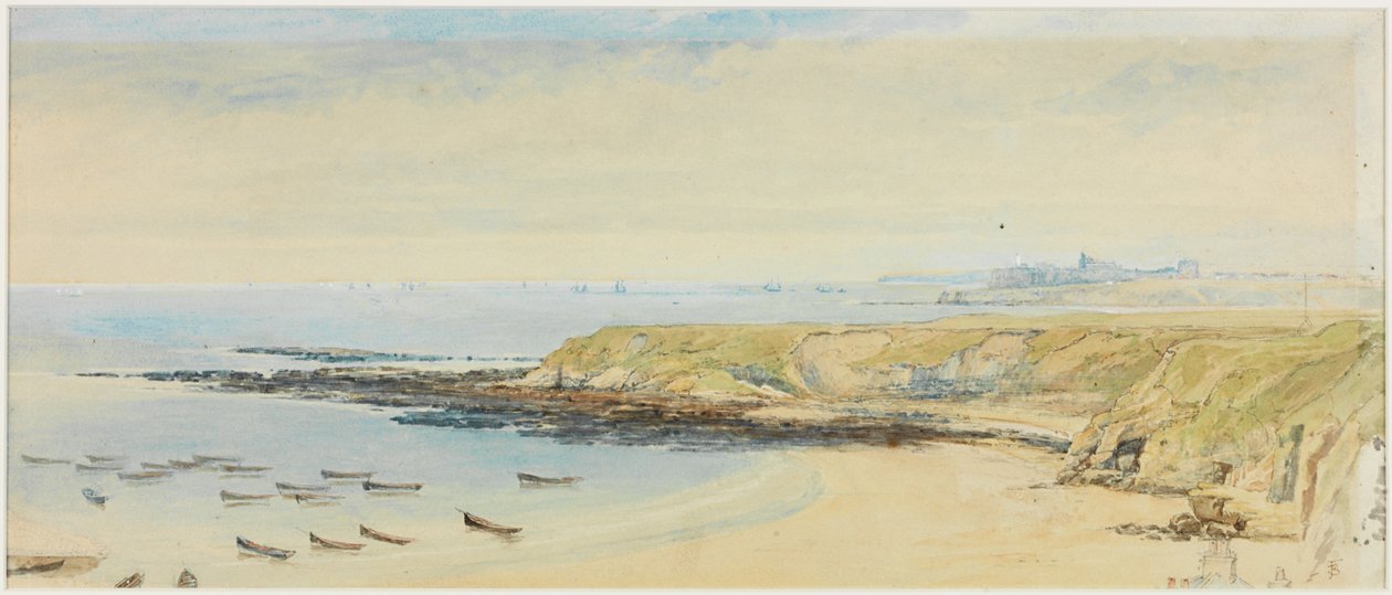 Tynemouth de Cullercoats - Myles Birket Foster