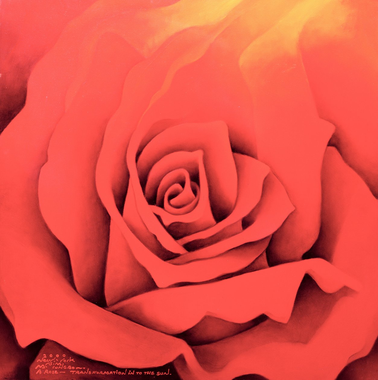 La Rose dans le Festival de Lumière, 2000 - Myung Bo Sim