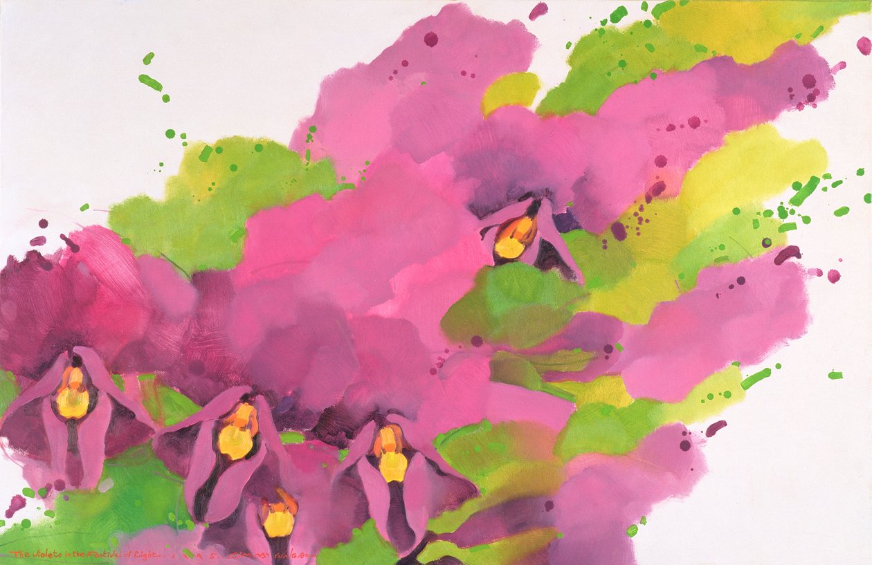 Violettes, 1995 - Myung-Bo Sim